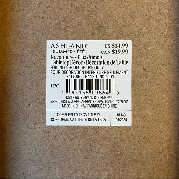 🔥5 for $20 - Nevermore Tabletop Décor - Picture 3 of 6